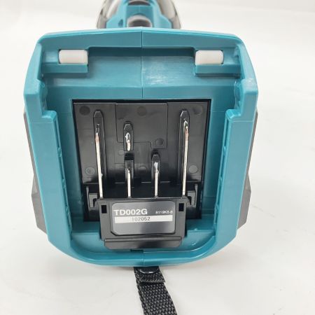  MAKITA マキタ 充電式インパクトドライバ 40Vmax 本体のみ TD002G ブルー 未使用品