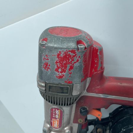 MAX マックス エア釘打ち HN-25C レッド 本体のみ 高圧 19=25mm 1205215D キズ・ヨゴレ有