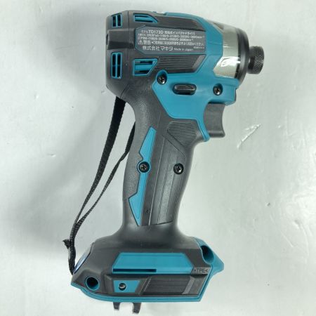  MAKITA マキタ 18V 充電式インパクトドライバ ケース付 （セットばらし品）※バッテリ・充電器なし (3) TD173D ブルー