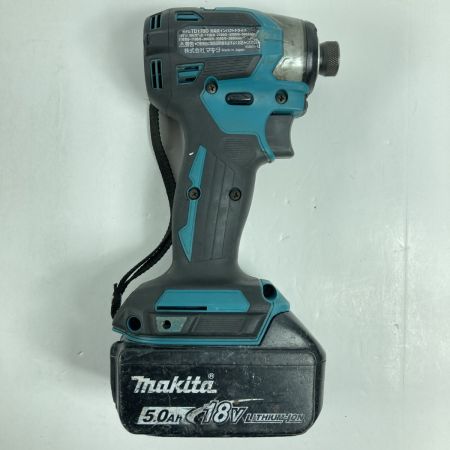  MAKITA マキタ 18V 充電式インパクトドライバ バッテリ1個 ※充電器なし TD173D ブルー