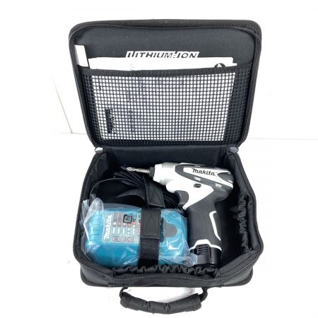  MAKITA マキタ 10.8V 充電式インパクトドライバ (バッテリ1個・充電器・ケース付） TD090DWSPW ホワイト×ブラック