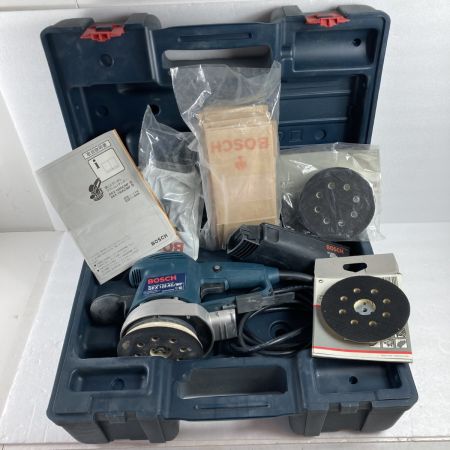  BOSCH ボッシュ 吸じんランダムアクションサンダー コード式 付属品・ケース付 GEX125AC/MF ブルー