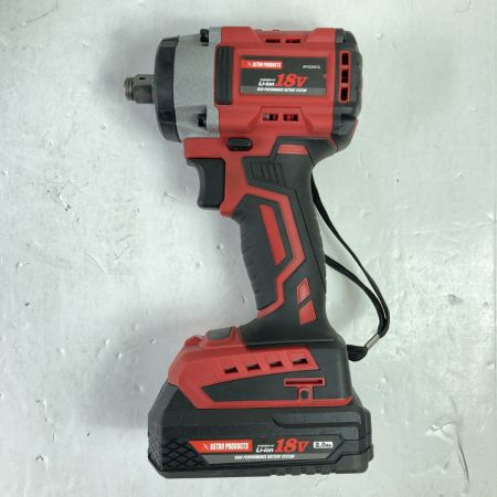  ASTRO PRODUCTS アストロプロダクツ 18V 充電式1/2DR インパクトレンチセット  IW876-350N-S レッド×ブラック