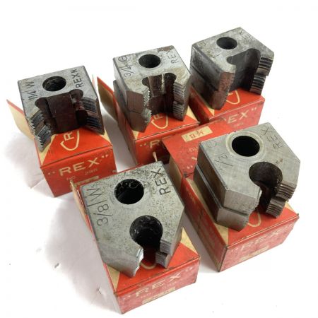  REX レッキス 手動ねじ切り機セット （ダイス・スチールケース付） 2R