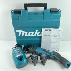 ＊＊ MAKITA マキタ 10.8V 充電式レシプロソー (バッテリ2個・充電器・ケース付属) JR101D ブルー Bランク