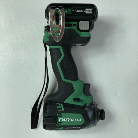 HiKOKI ハイコーキ 10.8V コードレスインパクトドライバ (バッテリ2個・充電器・ケース） WH12DCA2LS グリーン