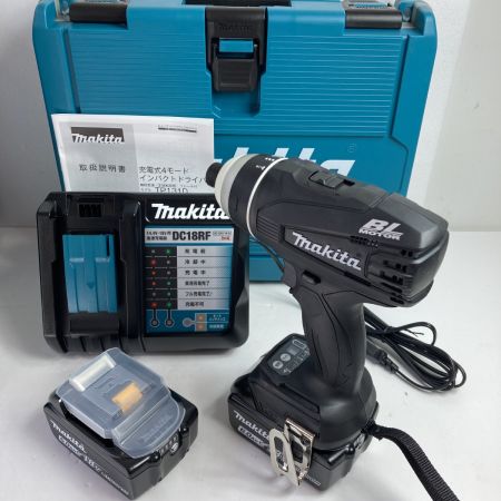  MAKITA マキタ インパクトドライバ MAKITA TP141DRGXB　18v 6.0Ah TP141DRGXB ブルー
