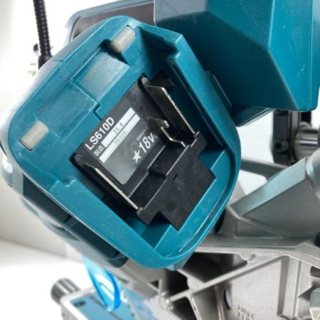  MAKITA マキタ 18V 165mm 充電式スライドマルノコ 本体のみ ※バッテリ・充電器なし LS610D ブルー