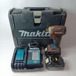 MAKITA マキタ インパクトドライバ TD172DGXAP パープル 充電器・充電池2個・ケース付 コードレス式 18v 6.0Ah Cランク