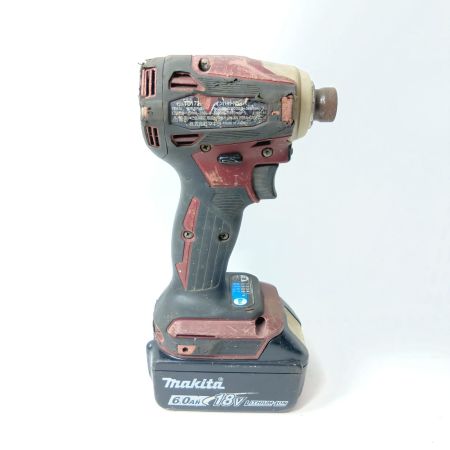 MAKITA マキタ インパクトドライバ TD172DGXAP パープル 充電器・充電池2個・ケース付 コードレス式 18v 6.0Ah