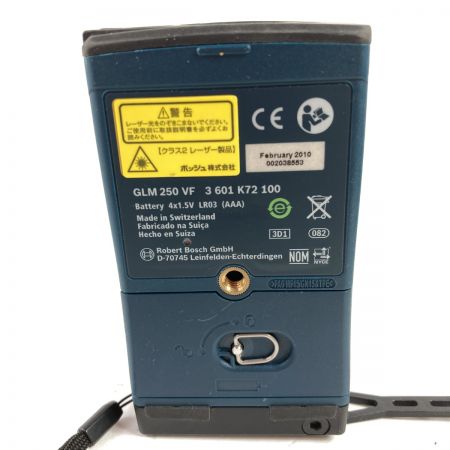  BOSCH ボッシュ レーザー距離計 ソフトケース付 GLM250VF ネイビー