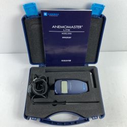 ＊＊ KANOMAX 携帯型風速計 付属品・ケース付 MODEL6006 ネイビー Bランク
