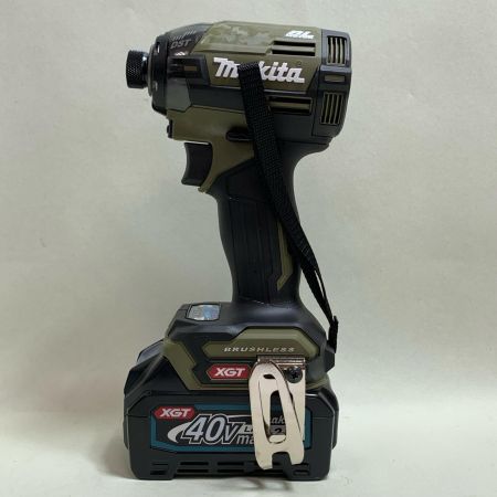  MAKITA マキタ 40v　充電式インパクトドライバ　充電器・充電池2個・ケース付  TD002GRDXO オリーブ