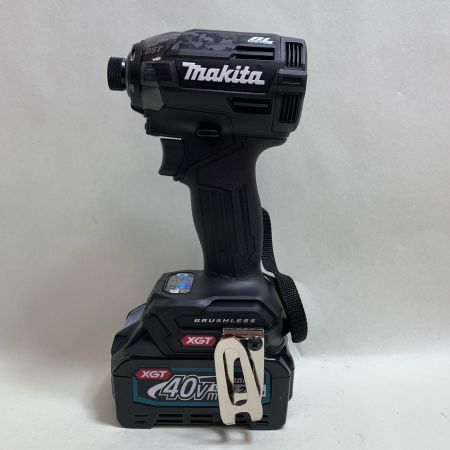  MAKITA マキタ 充電式インパクトドライバ　充電器・充電池2個・ケース付　40v 2.5Ah TD002GRDXB ブラック
