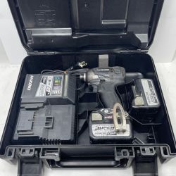 HiKOKI ハイコーキ インパクトドライバ WH14DDL2 ブラック 充電器・充電池2個・ケース付 コードレス式 14.4v 4.0/5.0Ah 982174 使用感有 Cランク
