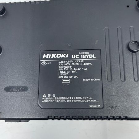 HiKOKI ハイコーキ インパクトドライバ WH14DDL2 ブラック 充電器・充電池2個・ケース付 コードレス式 14.4v 4.0/5.0Ah 982174 使用感有
