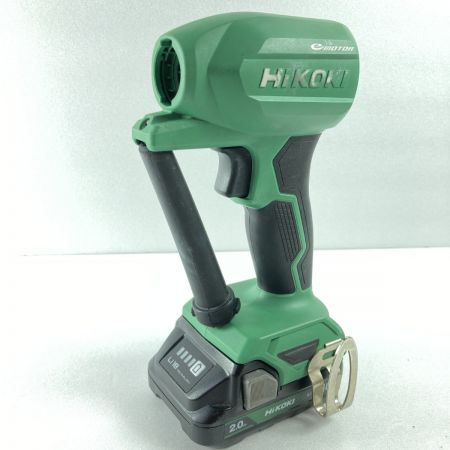  HiKOKI ハイコーキ 18V コードレスエアダスタ バッテリ1個付  ※充電器なし RA18DA グリーン