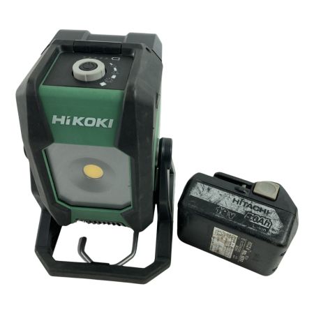  HiKOKI ハイコーキ 18V コードレスワークライト 18V/5.0Ahバッテリ1個付 ※最大2, 000lm  充電器なし UB18DB グリーン