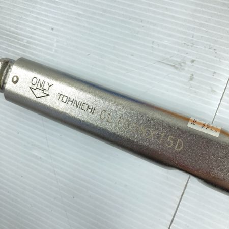  TOHNICHI CL型トルクレンチ 校正歴不明 20~100Nm CL100NX15D ブラック×シルバー