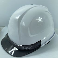 ＊＊ TOYO SAFTEY 送風機内蔵ヘルメット NO.395F-(AB) ホワイト Aランク