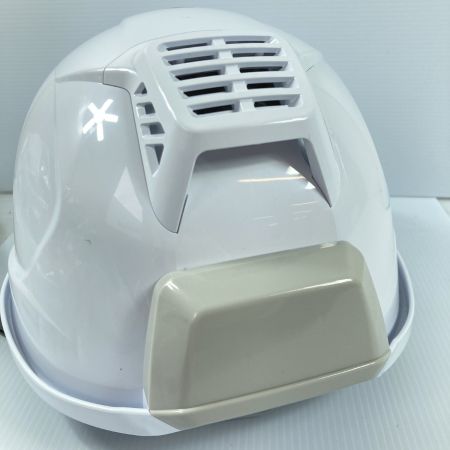  TOYO SAFTEY 送風機内蔵ヘルメット NO.395F-(AB) ホワイト