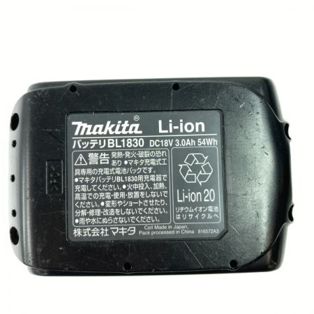  MAKITA マキタ 18V 充電式エアダスタ ノズル・18V/3.0Ahバッテリ1個付属 ※充電器なし AS180D ブルー