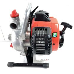 ＊＊ KAAZ カーツ 2サイクル エンジンポンプ 排水ポンプ 口径25mm  PE252 レッド Aランク