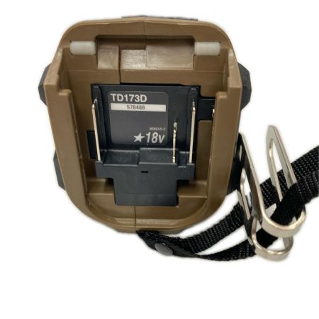  MAKITA マキタ ｲﾝﾊﾟｸﾄﾄﾞﾗｲﾊﾞ TD173DGXAB ブラウン 未使用品