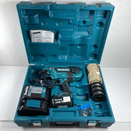  MAKITA マキタ 14.4/18V 充電式鉄筋結束機 バッテリ1個・充電器・ケース付 ※結束ワイヤ付属 TR180D ブルー