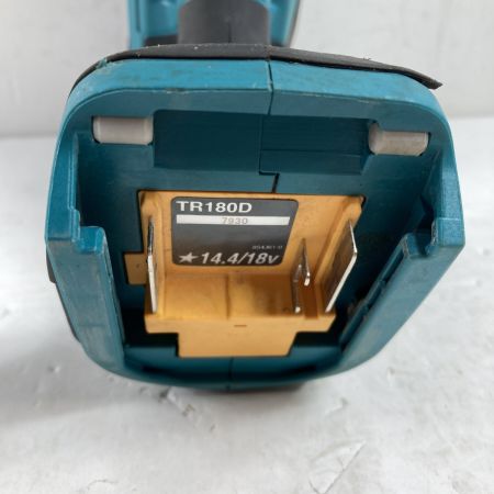  MAKITA マキタ 14.4/18V 充電式鉄筋結束機 バッテリ1個・充電器・ケース付 ※結束ワイヤ付属 TR180D ブルー
