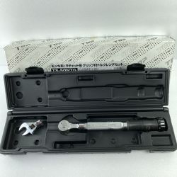 ＊＊ TOP工業 モンキ形/ラチェット形 グリップ付トルクレンチセット トルク調整範囲10～50Nm TS-50NTG シルバー Bランク