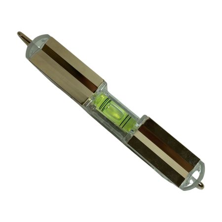  エビス LEDライト付トビ・ライトレベル ミニ(足場組立用) 水平器  ED-16TBLPGGR クリア×ピンクゴールド