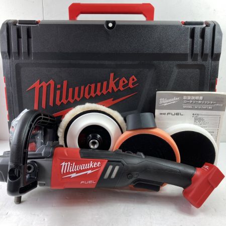  Milwaukee コードレス式 ロータリーポリッシャー Milwaukee M18FAP180-0X0 JP ケース付 18v M18FAP180-0X0 JP ブラック