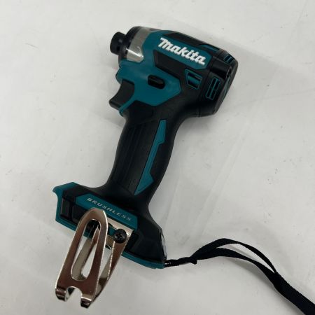  MAKITA マキタ 充電式インパクトドライバ 18V 6Ah バッテリ2本 充電器 ケース付 TD173D ブルー 未使用品