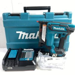 ＊＊ MAKITA マキタ 15~30mm 18V 充電式ピンタッカ (バッテリ1個・充電器・ケース付） PT353D ブルー Cランク