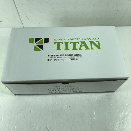  TITAN フルハーネス型安全帯 TITAN EHCN-10A 未使用品(S) 箱付 イージーハーネス (2) EHCN-10A ブラック×イエロー
