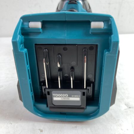  MAKITA マキタ 40Vmax 充電式インパクトドライバ 本体のみ ※バッテリ・充電器なし (2) TD002GZ ブルー