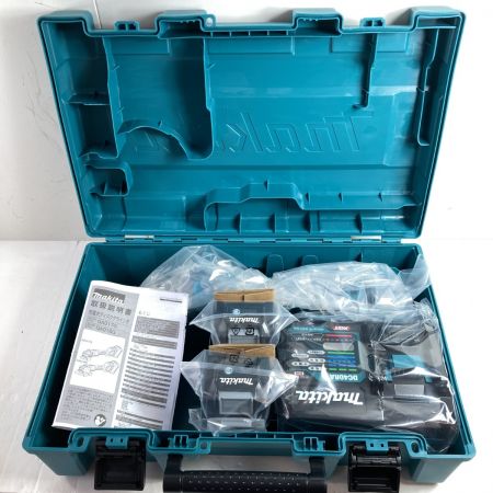  MAKITA マキタ 40Vmax 100mm 充電式ディスクグラインダ (バッテリ2個・充電器・ケース付） GA017GRMX ブルー