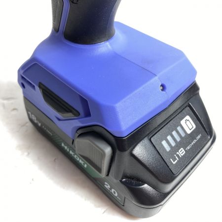  HiKOKI ハイコーキ 18V コードレスインパクトドライバ  (バッテリ2個・充電器・ケース付） FWH18DA ネイビー
