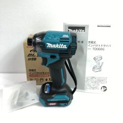 ＊＊ MAKITA マキタ 40Vmax 充電式インパクトドライバ 本体のみ ※バッテリ・充電器なし TD002GZ ブルー Sランク