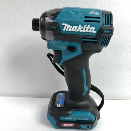  MAKITA マキタ 40Vmax 充電式インパクトドライバ 本体のみ ※バッテリ・充電器なし TD002GZ ブルー