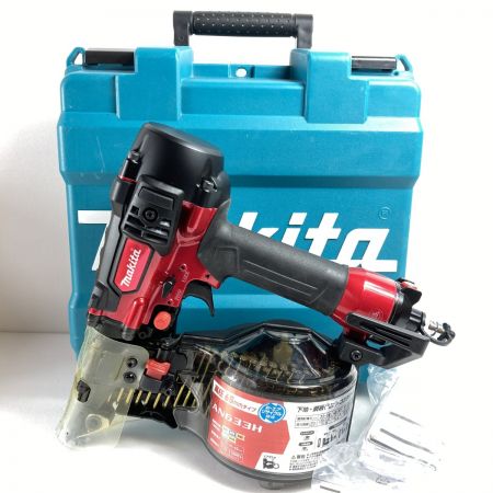  MAKITA マキタ 65mm 高圧エア釘打 ケース付 ケース付 AN633H レッド