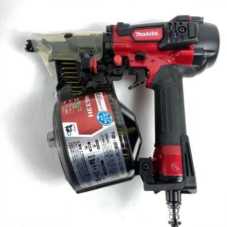  MAKITA マキタ 65mm 高圧エア釘打 ケース付 ケース付 AN633H レッド