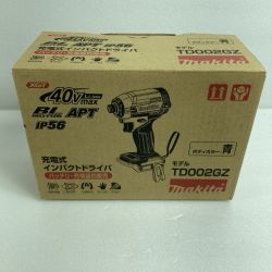 ＊＊ MAKITA マキタ インパクトドライバ MAKITA TD002GZ ブルー 未使用品 コードレス式 40v TD002GZ ブルー Sランク