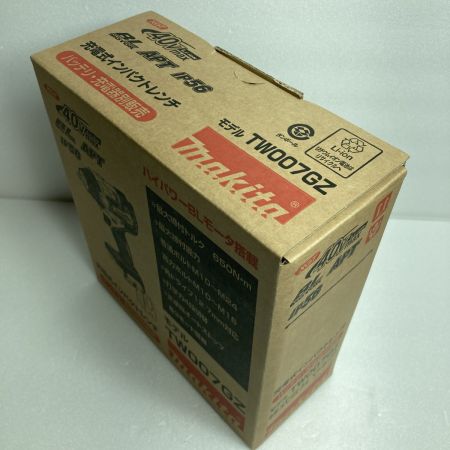  MAKITA マキタ インパクトレンチ MAKITA TW007G ブルー 未使用品 コードレス式 40v TW007G ブルー
