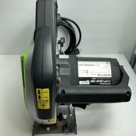  IKURATOOLS 切断機 IKURATOOLS (育良精機) IS-HCT185 本体のみ コード式 185mm 100v IS-HCT185 ブラック×グリーン