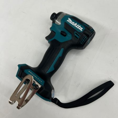  MAKITA マキタ 充電式インパクトドライバ 18V 6Ah バッテリ2本 充電器 ケース付 TD173DRGX ブルー 未使用品