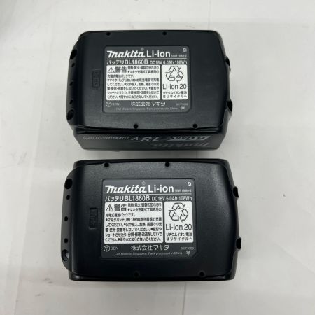  MAKITA マキタ 充電式インパクトドライバ 18V 6Ah バッテリ2本 充電器 ケース付 TD173DRGX ブルー 未使用品