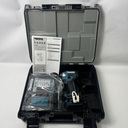  MAKITA マキタ インパクトドライバ 18v 充電器・ケース付き TD173DRGX ブルー 未使用品