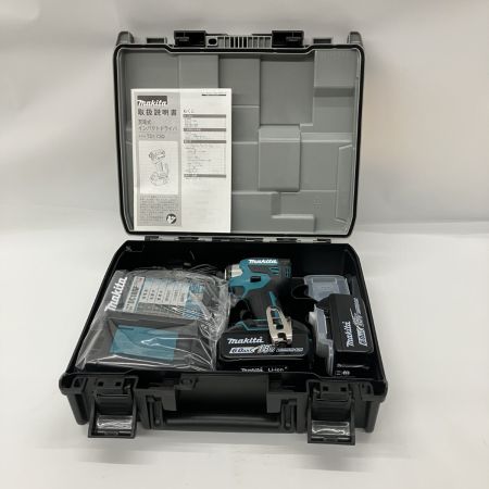  MAKITA マキタ 充電式インパクトドライバ 18v 6.0Ah TD173DRGX ブルー 未使用品